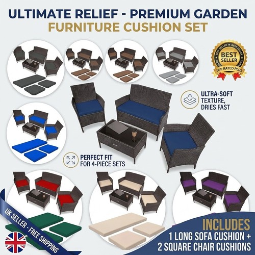 3pc replacement cushions set - 3pc,