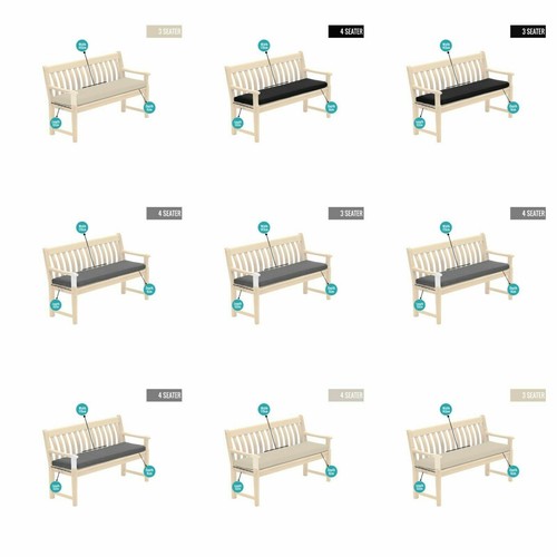Outdoor seater bench - 2,