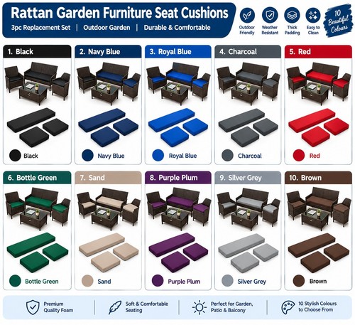Piece rattan garden - 3,