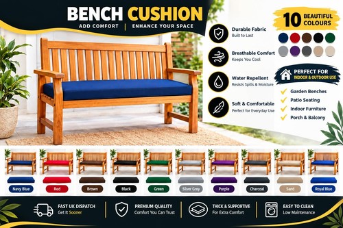 Outdoor seater bench pad - 3,