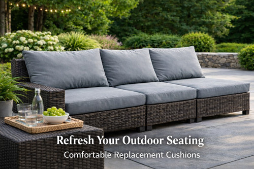 Replacement rattan cushions - rattan,