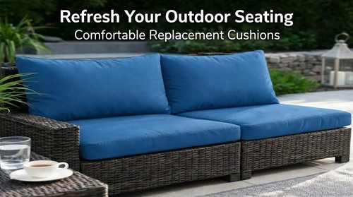 Rattan cushion garden - rattan,